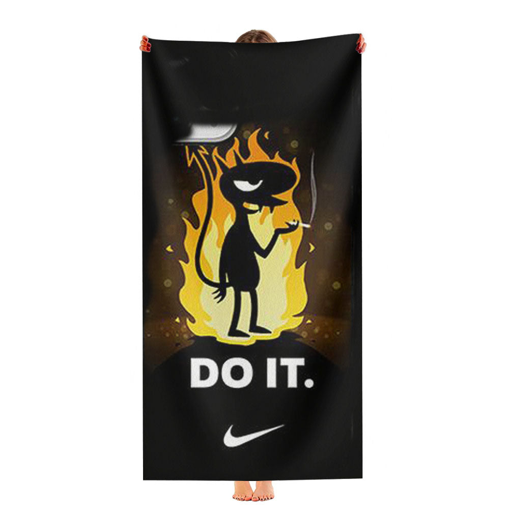 Nike Luci Just Do It Ultra-Soft Luxury Bathroom Towels