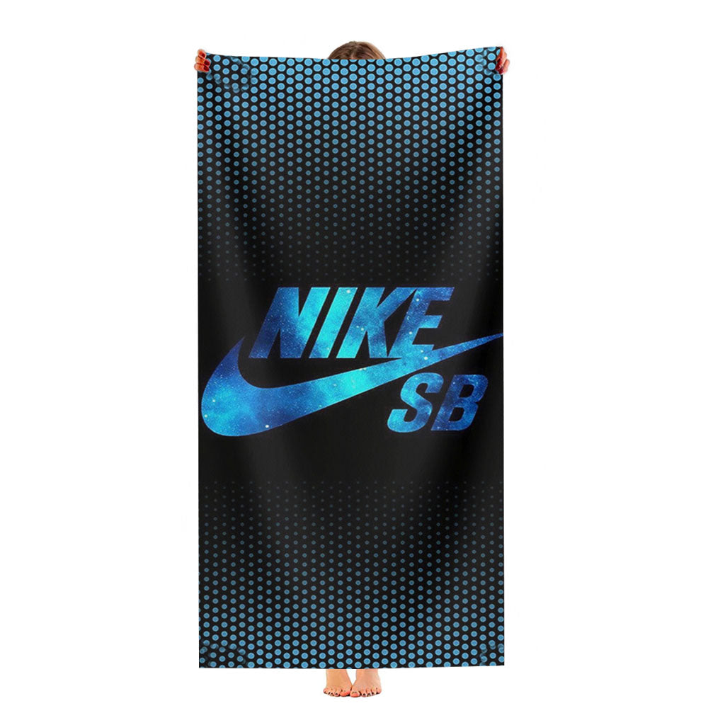 Nike Sb Shoes Blue Logo Ultra-Soft Luxury Bathroom Towels