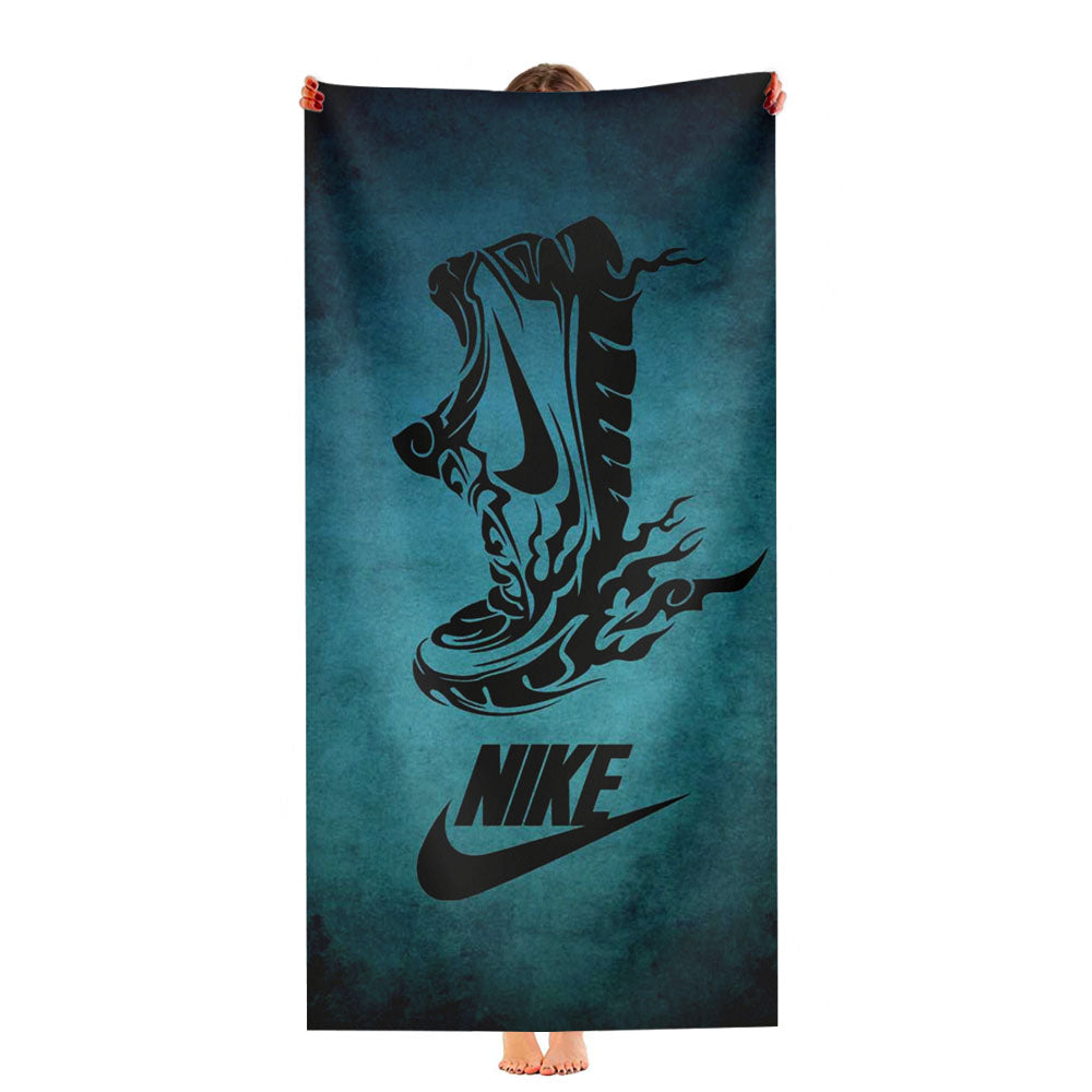 Nike Shoes Art Ultra-Soft Luxury Bathroom Towels