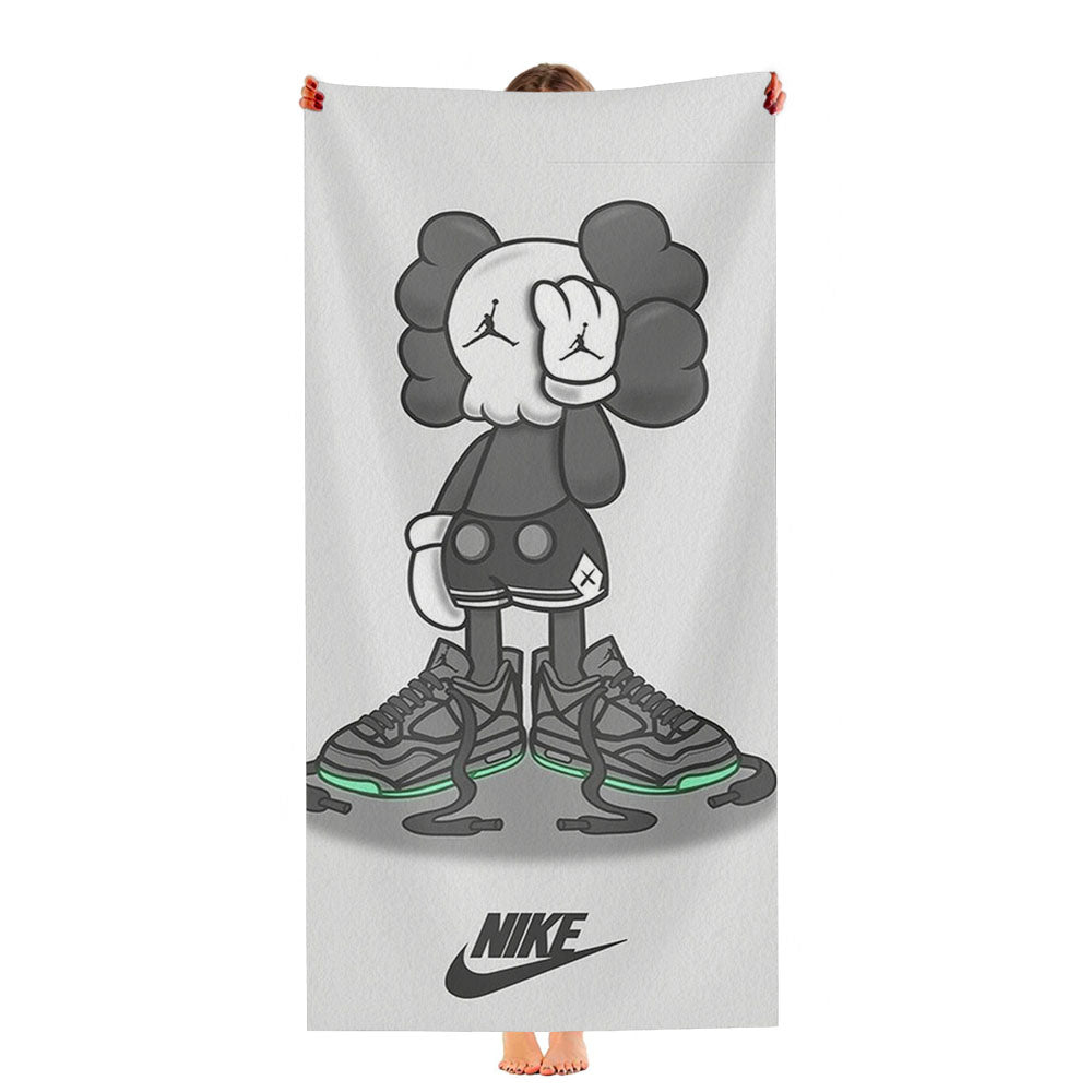 Nike X Kaws Ultra-Soft Luxury Bathroom Towels