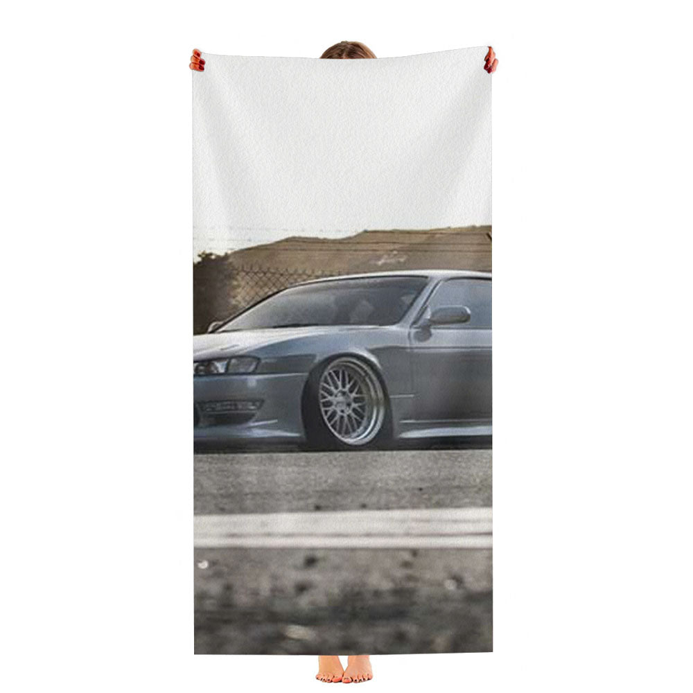 Nissan 240Sx On Road Ultra-Soft Luxury Bathroom Towels