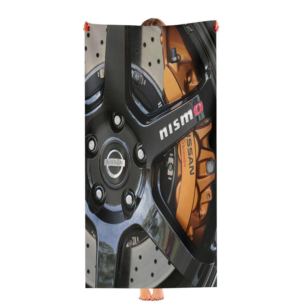 Nissan Nismo Brakes Ultra-Soft Luxury Bathroom Towels