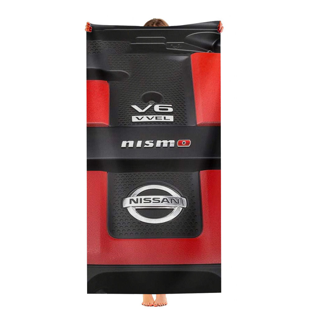 Nissan Nismo Engine Ultra-Soft Luxury Bathroom Towels
