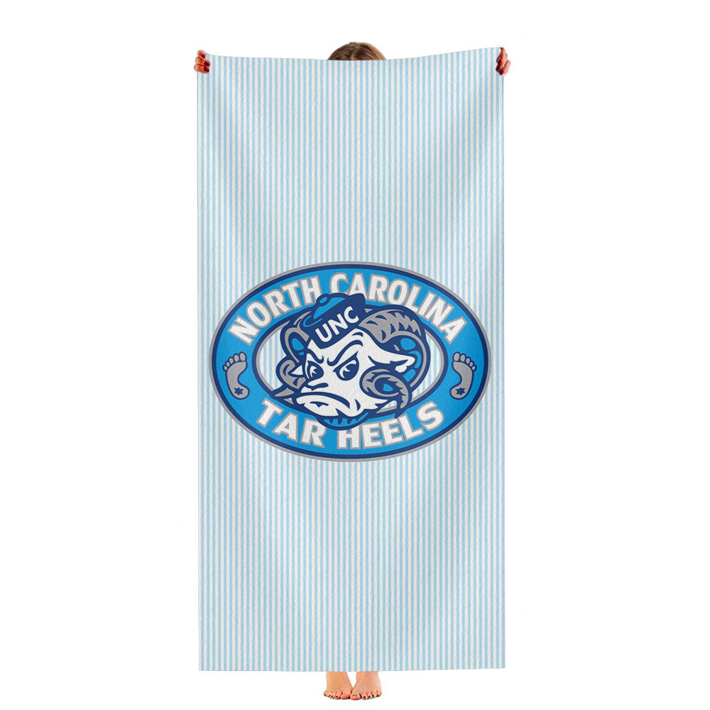 North Carolina Unc Tar Heels Ultra-Soft Luxury Bathroom Towels