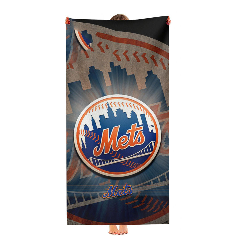 Ny Mets Ultra-Soft Luxury Bathroom Towels