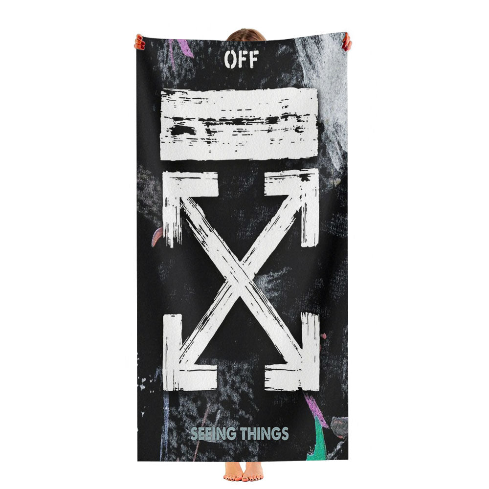 Off White Galaxy Brushed Ultra-Soft Luxury Bathroom Towels