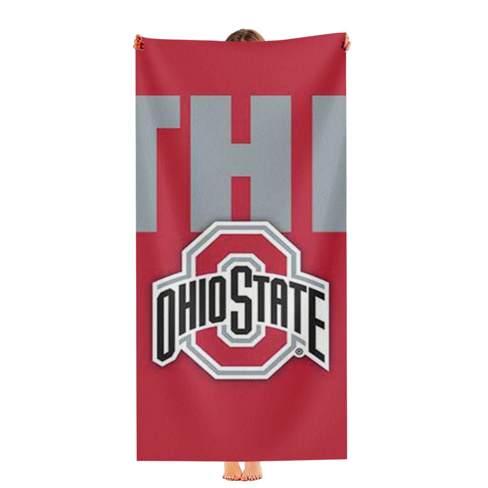 Ohio State The Ultra-Soft Luxury Bathroom Towels