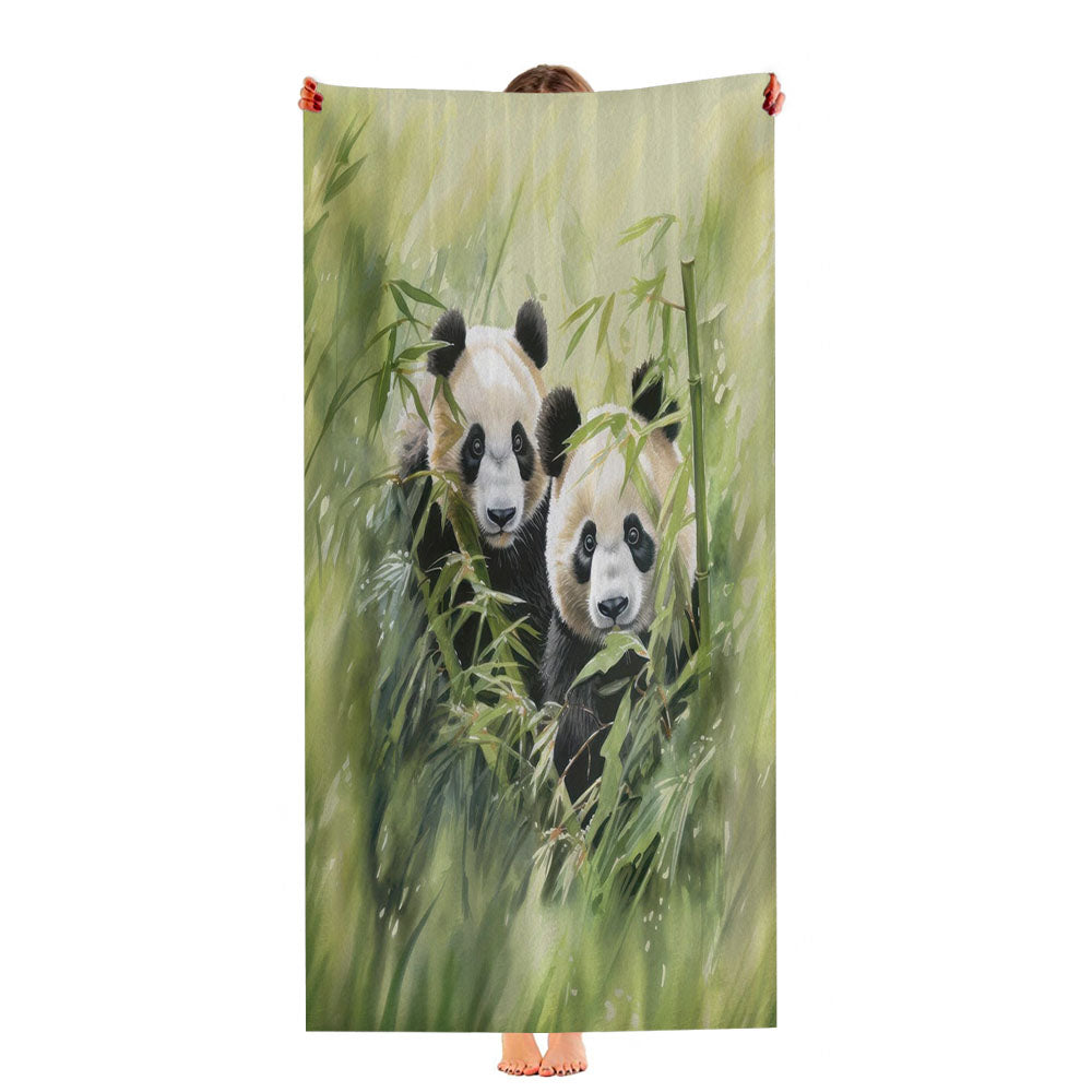 Panda Bear Ultra-Soft Luxury Bathroom Towels