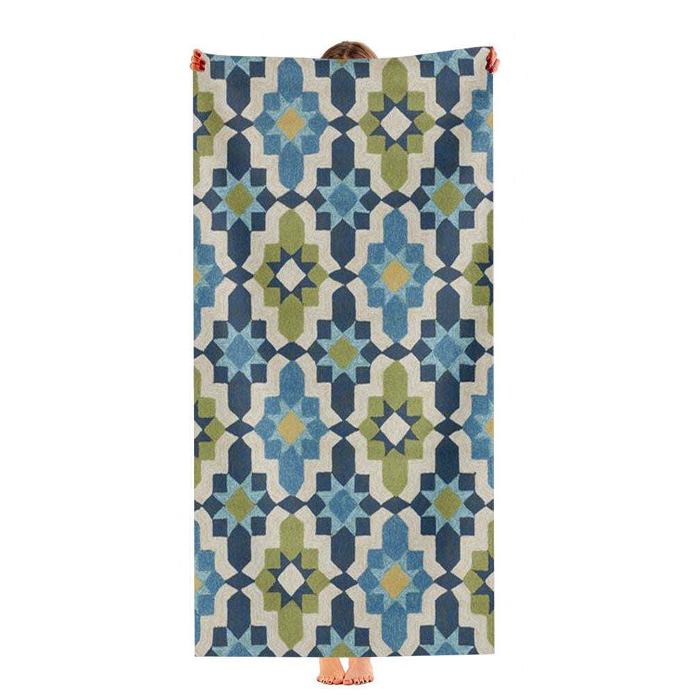 Pattern Classic Mind Ultra-Soft Luxury Bathroom Towels