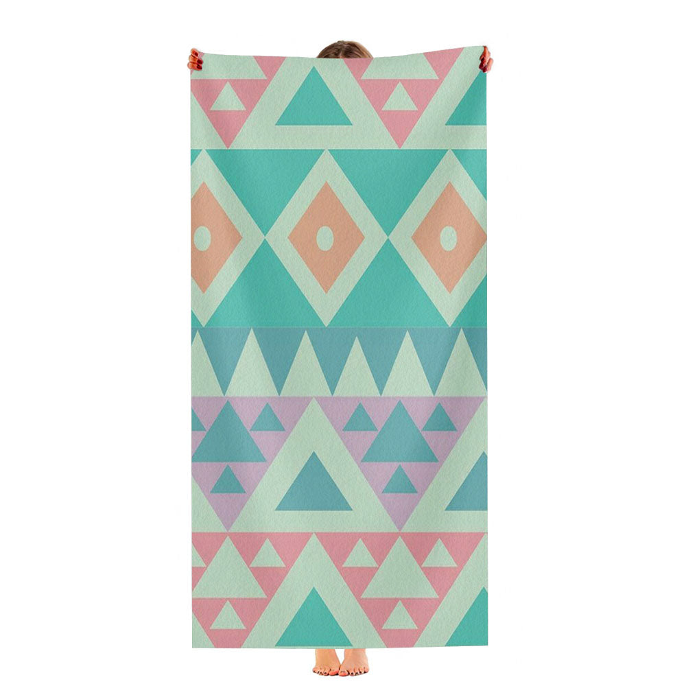 Pattern Whish I Know Ultra-Soft Luxury Bathroom Towels