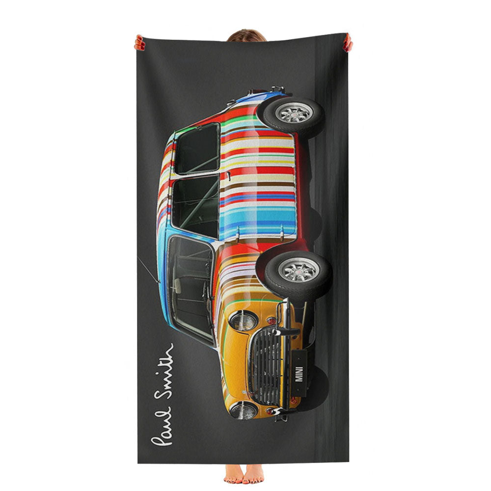 Paul Smith Car Ultra-Soft Luxury Bathroom Towels