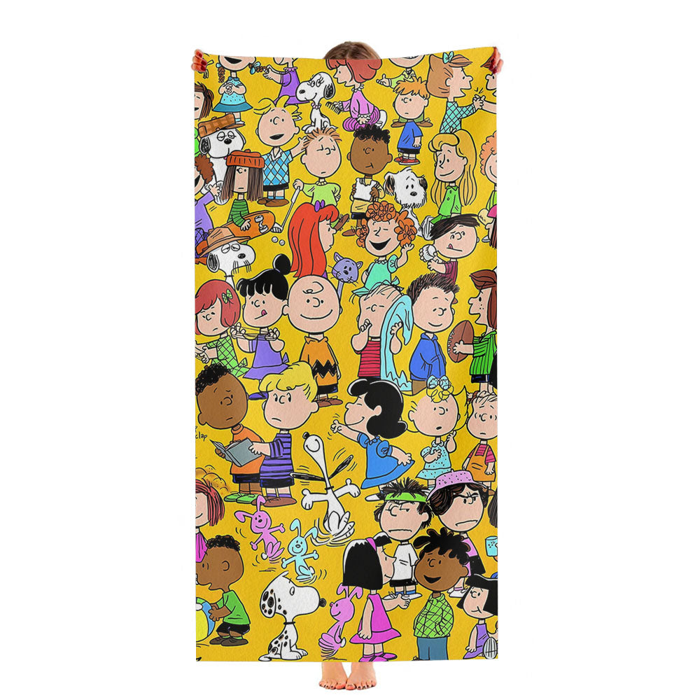 Peanuts Ultra-Soft Luxury Bathroom Towels