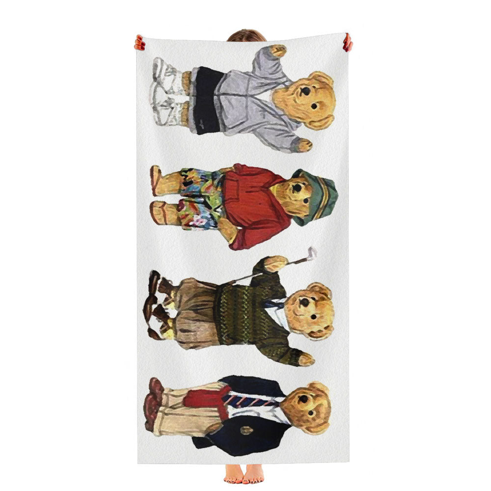 Polo Bear Collection School Ultra-Soft Luxury Bathroom Towels