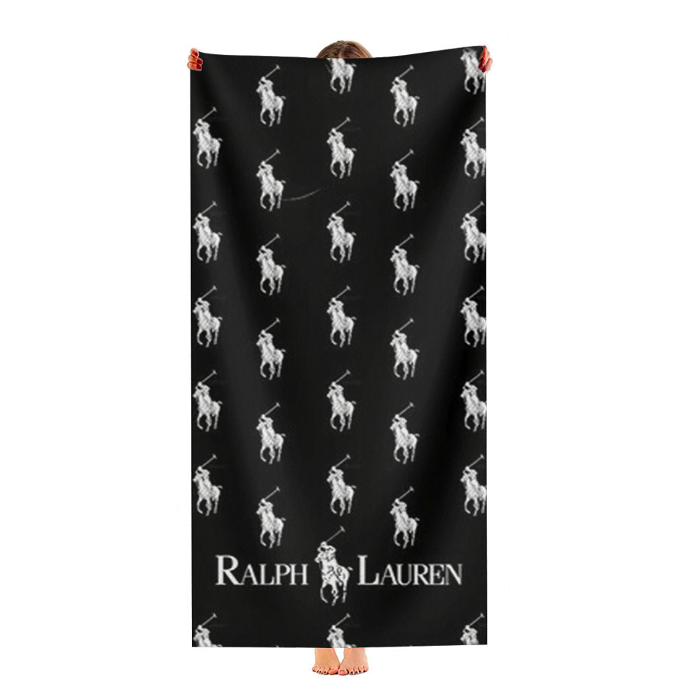 Polo Ralph Lauren Pattern Ultra-Soft Luxury Bathroom Towels