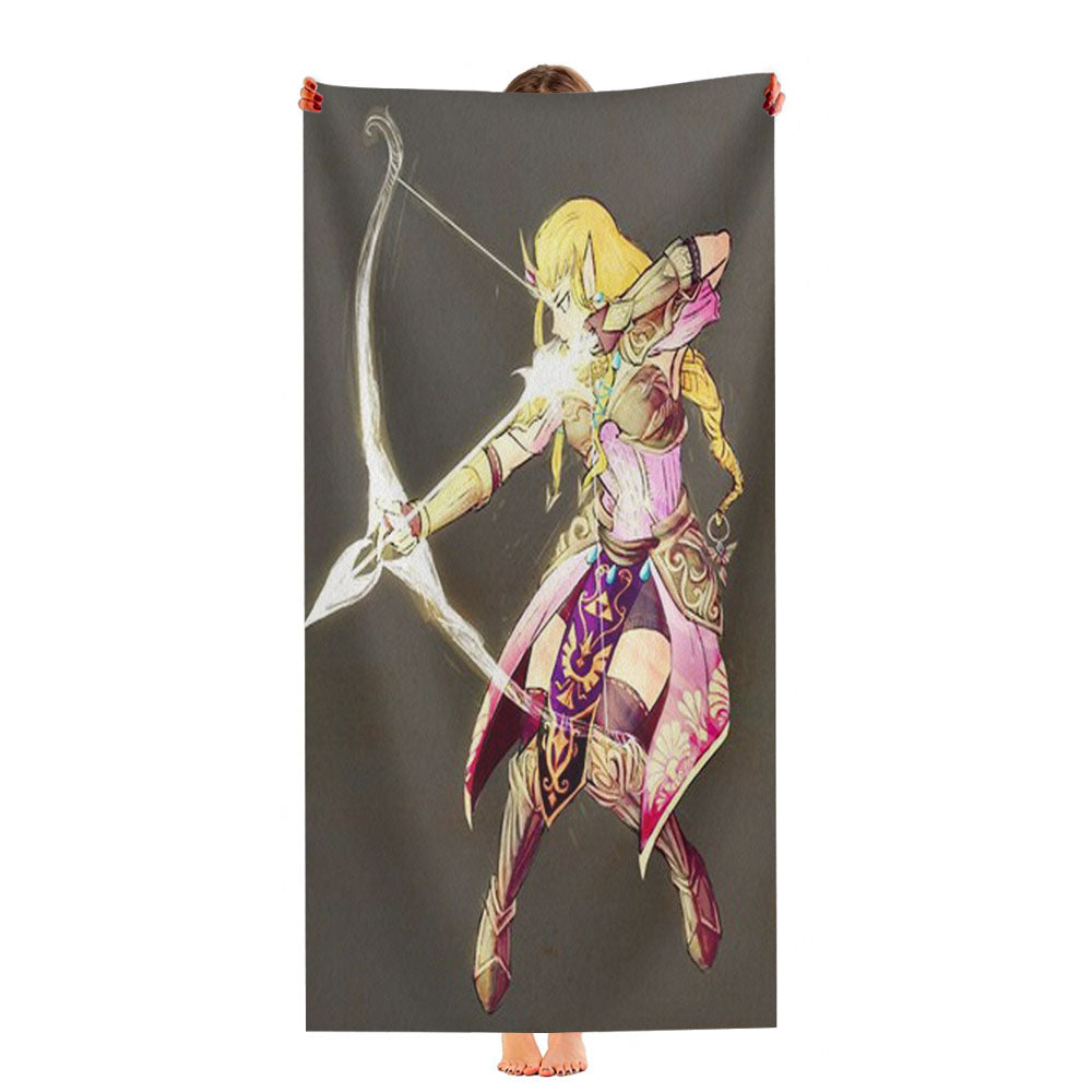 Princess Zelda Ultra-Soft Luxury Bathroom Towels