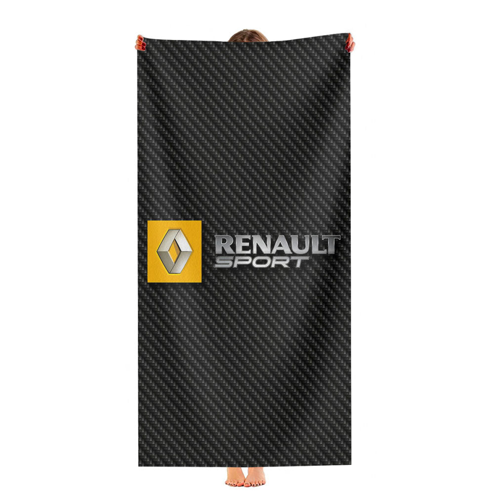 Renault Sport Carbon Fiber Ultra-Soft Luxury Bathroom Towels