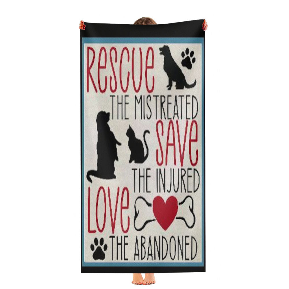 Rescue The Mistreated Ultra-Soft Luxury Bathroom Towels