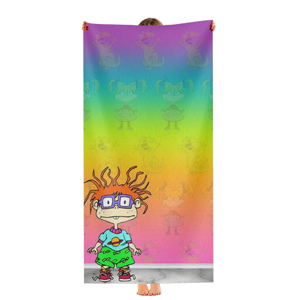 Rugrats Cartoon Chuckie Finster Ultra-Soft Luxury Bathroom Towels