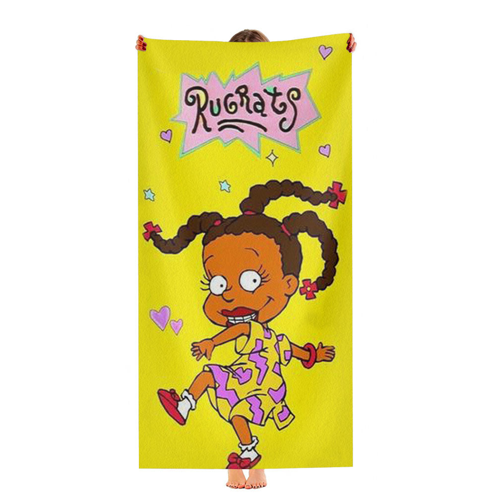 Rugrats Cartoon Susie Ultra-Soft Luxury Bathroom Towels