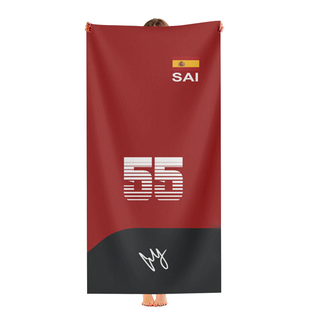Sainz - F1 Ultra-Soft Luxury Bathroom Towels