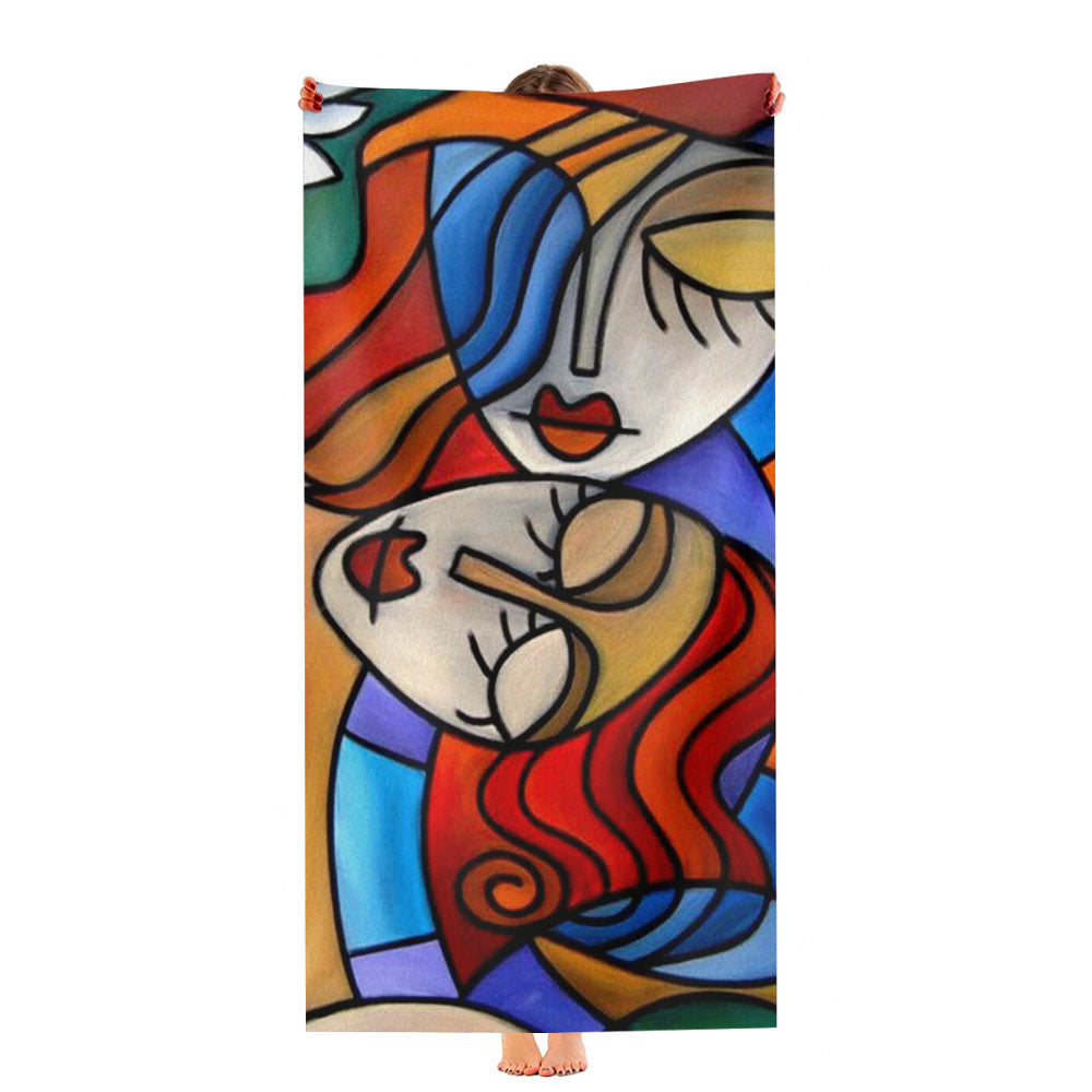Salvador Dali Painting Art Ultra-Soft Luxury Bathroom Towels