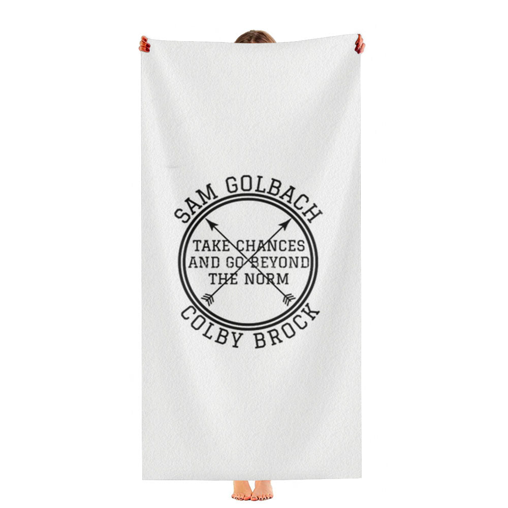 Sam Golbach Colby Brock Ultra-Soft Luxury Bathroom Towels