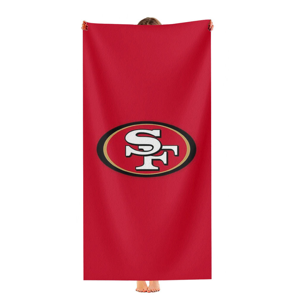 San Francisco 49Ers Sf Ultra-Soft Luxury Bathroom Towels