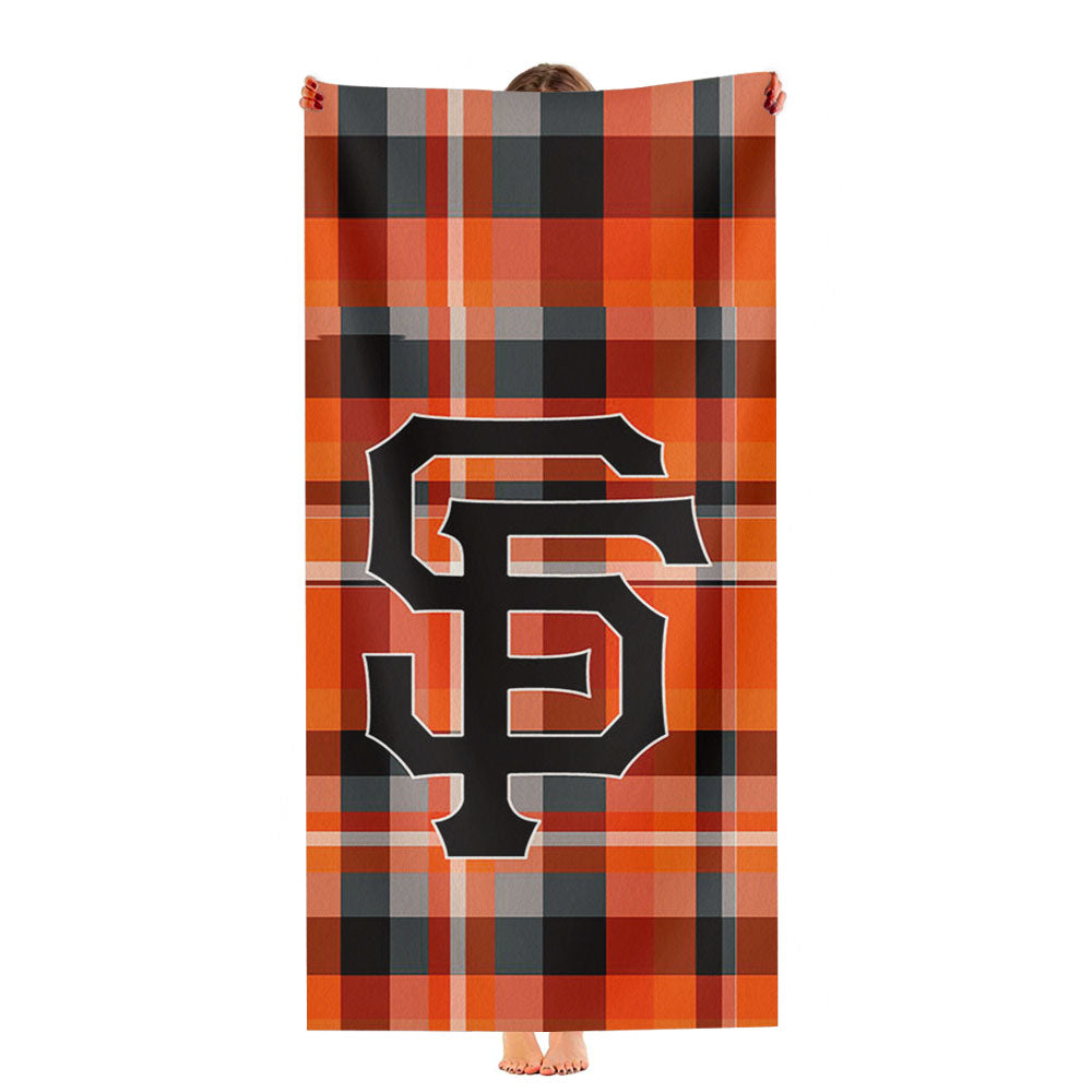 San Francisco Giants Logo 13 Ultra-Soft Luxury Bathroom Towels