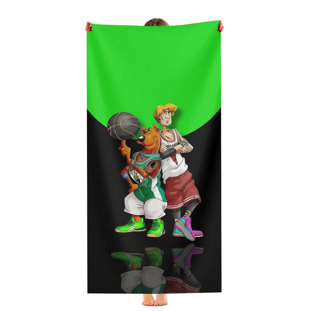 Scooby Doo Boston Celtic Ultra-Soft Luxury Bathroom Towels