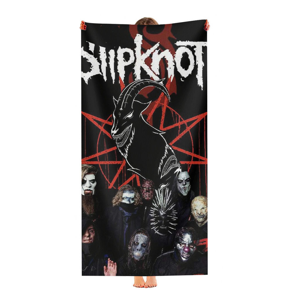 Slipknot Band Poster Art Ultra-Soft Luxury Bathroom Towels