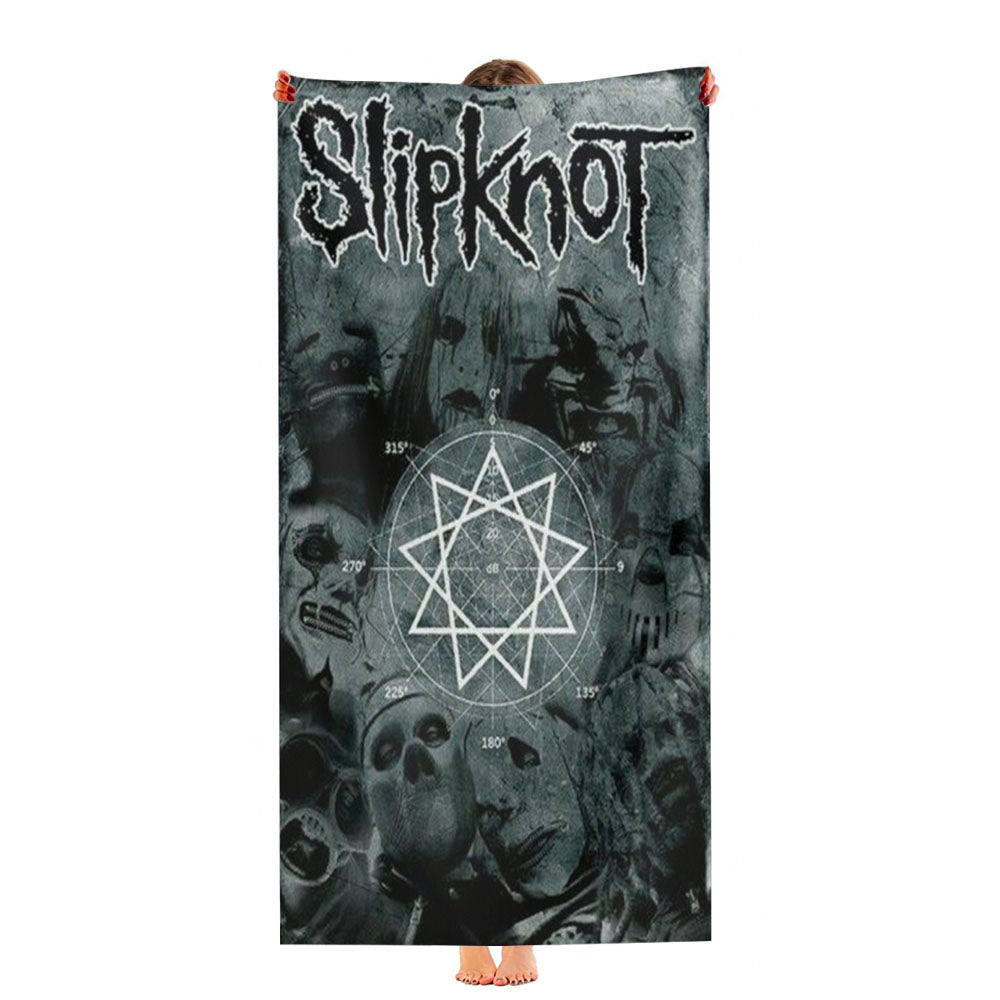 Slipknot Logo Poster Ultra-Soft Luxury Bathroom Towels