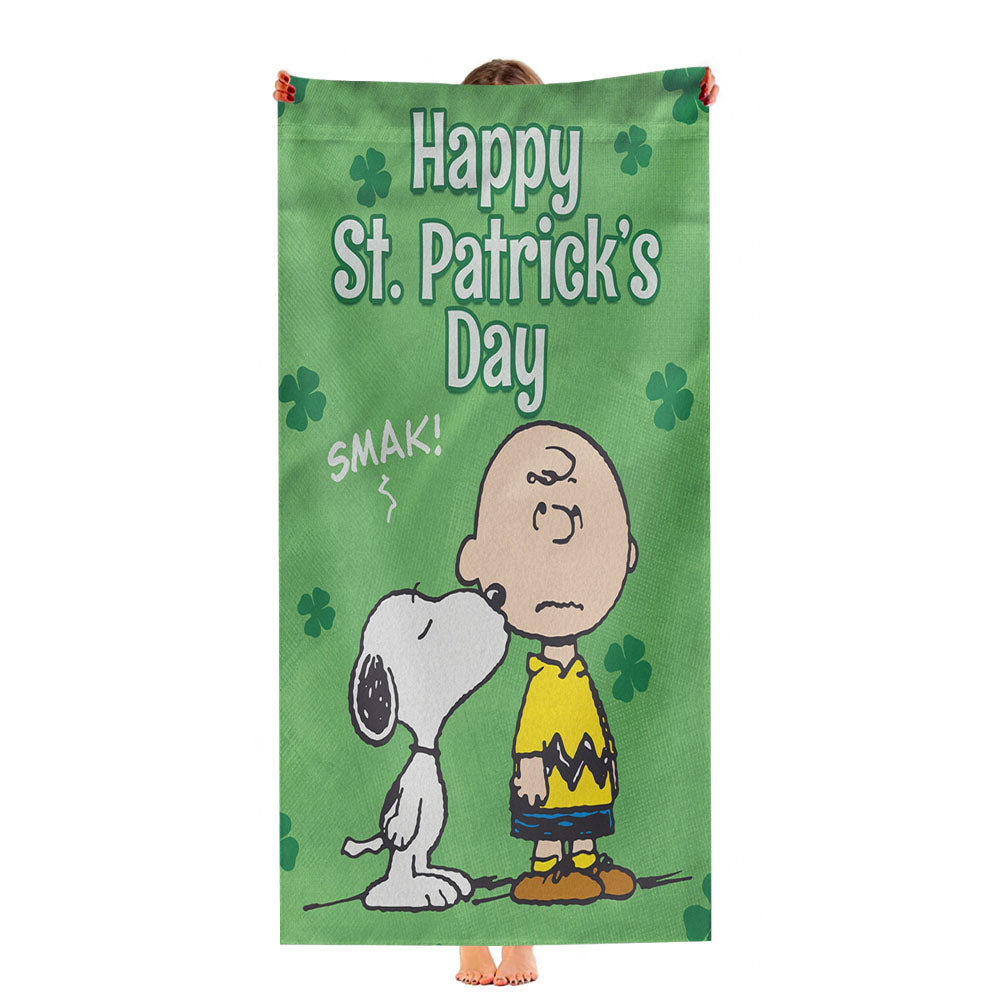 Snoopy And Charlie Brown St Ultra-Soft Luxury Bathroom Towels