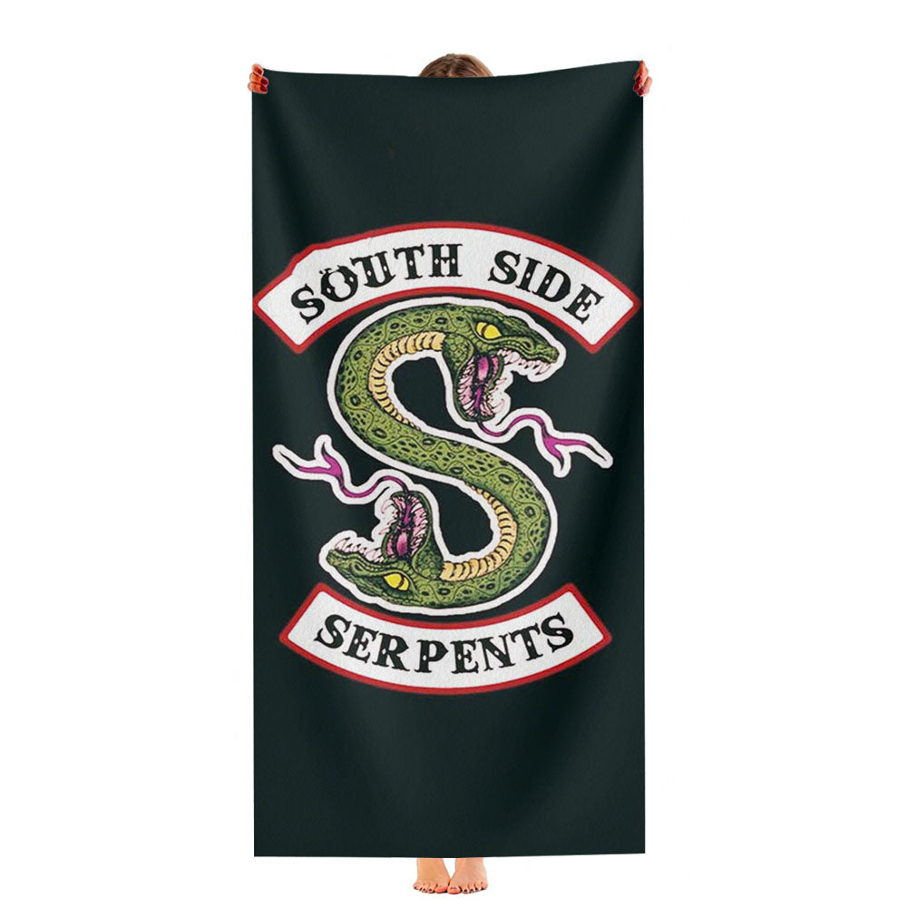 South Side Serpents Ultra-Soft Luxury Bathroom Towels