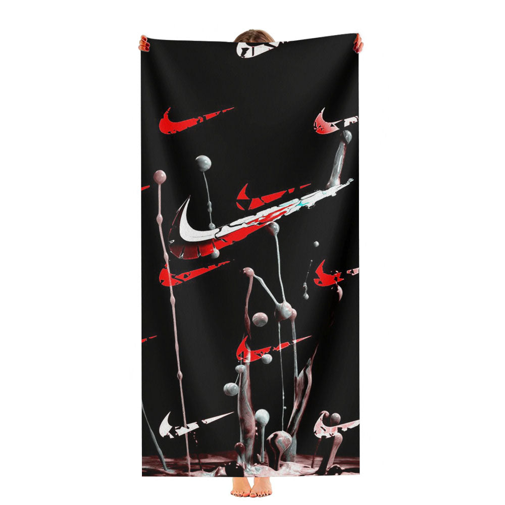 Splash Nike Splatter On Ultra-Soft Luxury Bathroom Towels