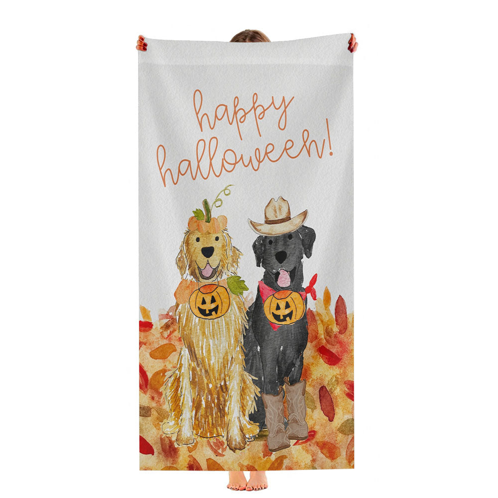 Spooky Halloween Mix And Match Pet Ultra-Soft Luxury Bathroom Towels