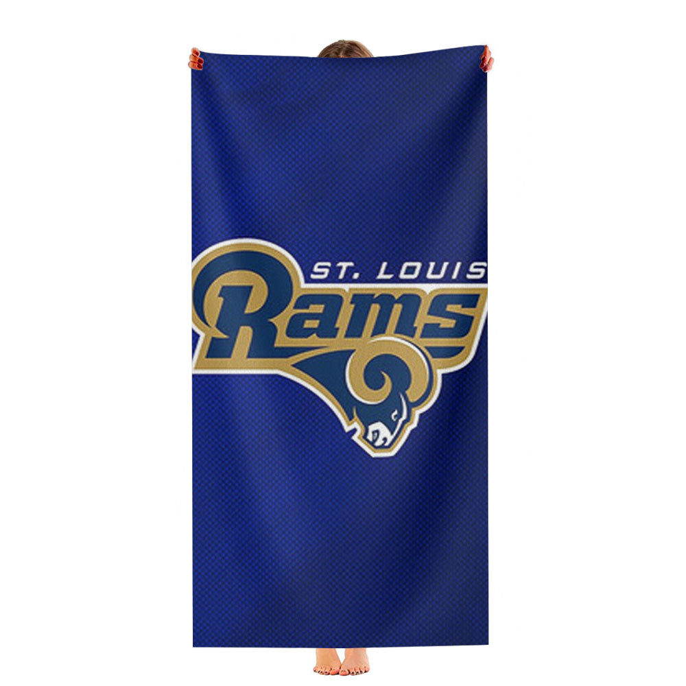 St Louis Rams Logo Ultra-Soft Luxury Bathroom Towels