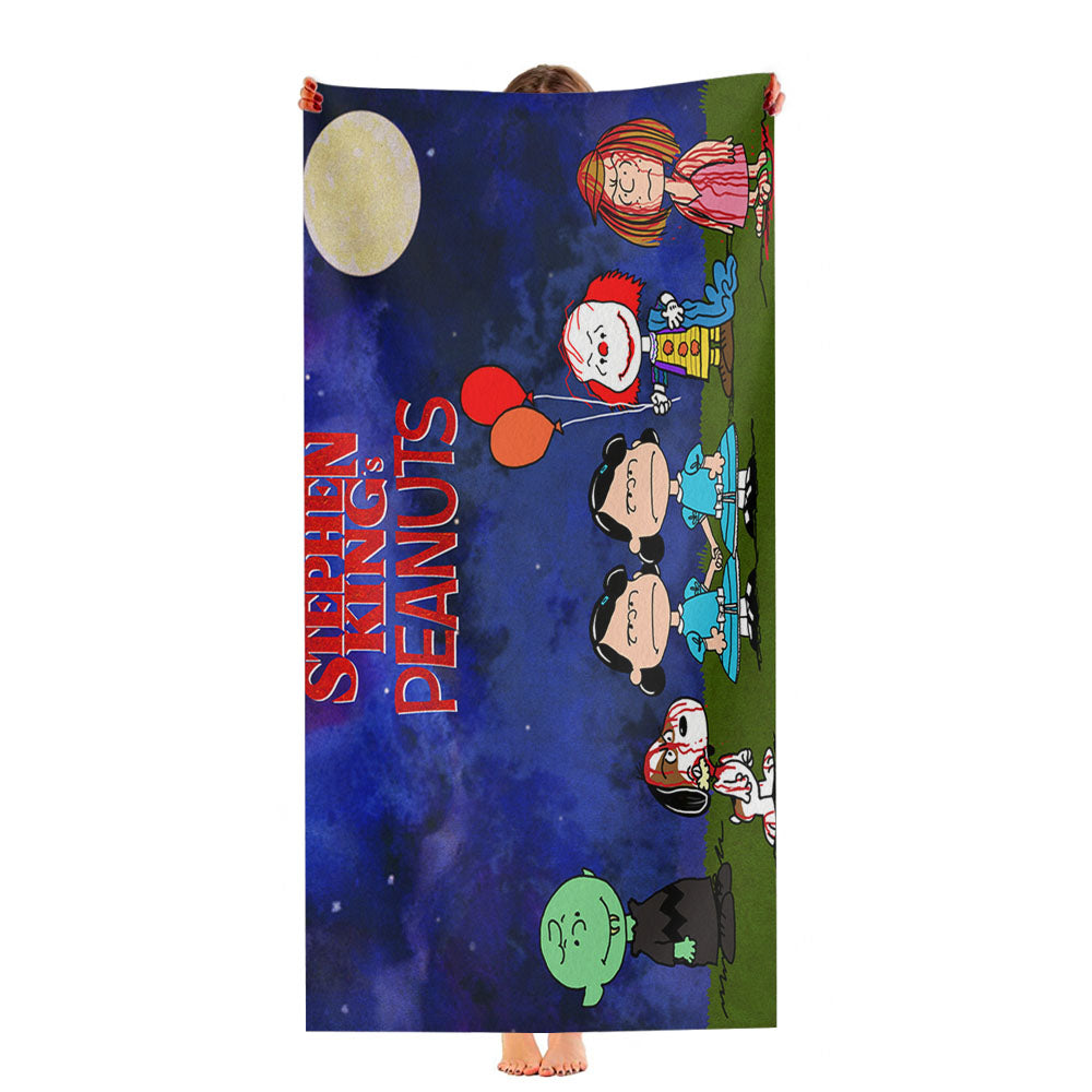 Stephen King And Peanuts Ultra-Soft Luxury Bathroom Towels