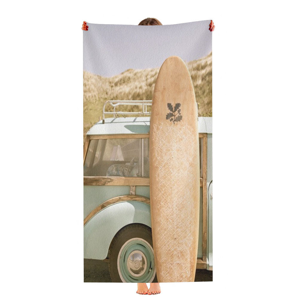 Surfing Volkswagen Ultra-Soft Luxury Bathroom Towels