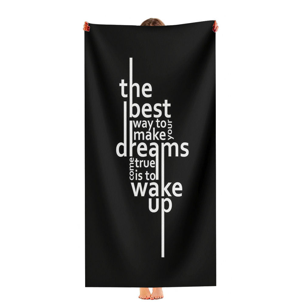 The Best Way To Make Dreams Wake Up Ultra-Soft Luxury Bathroom Towels