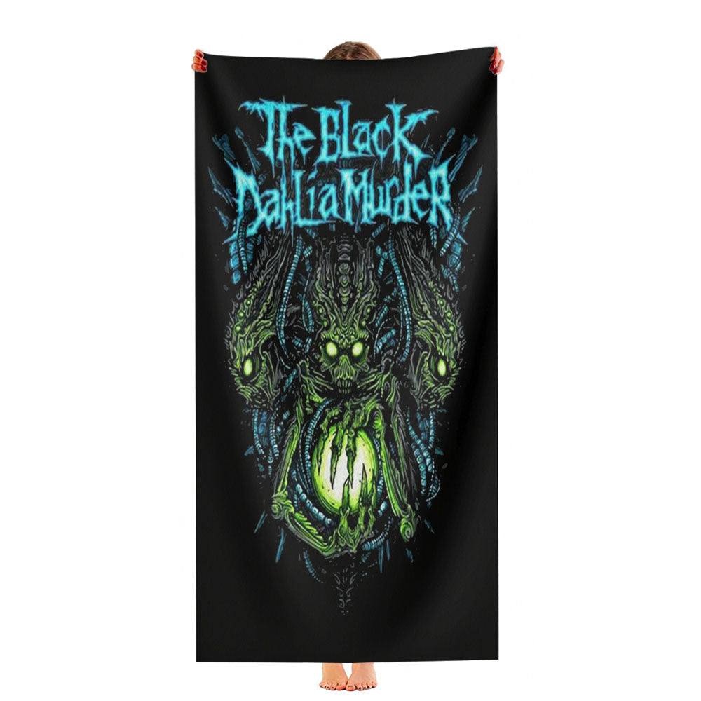 The Black Dahlia Murder Art Alien Ultra-Soft Luxury Bathroom Towels