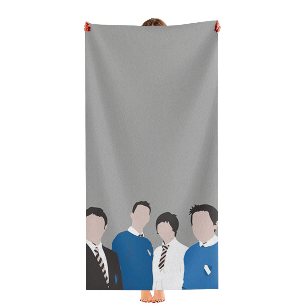 The Cartoon Inbetween Ultra-Soft Luxury Bathroom Towels