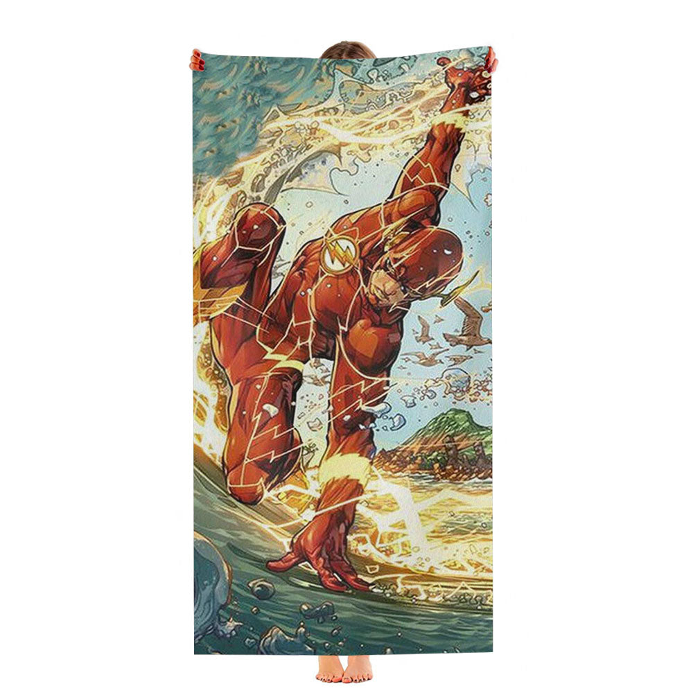 The Flash Dc Comics Ultra-Soft Luxury Bathroom Towels