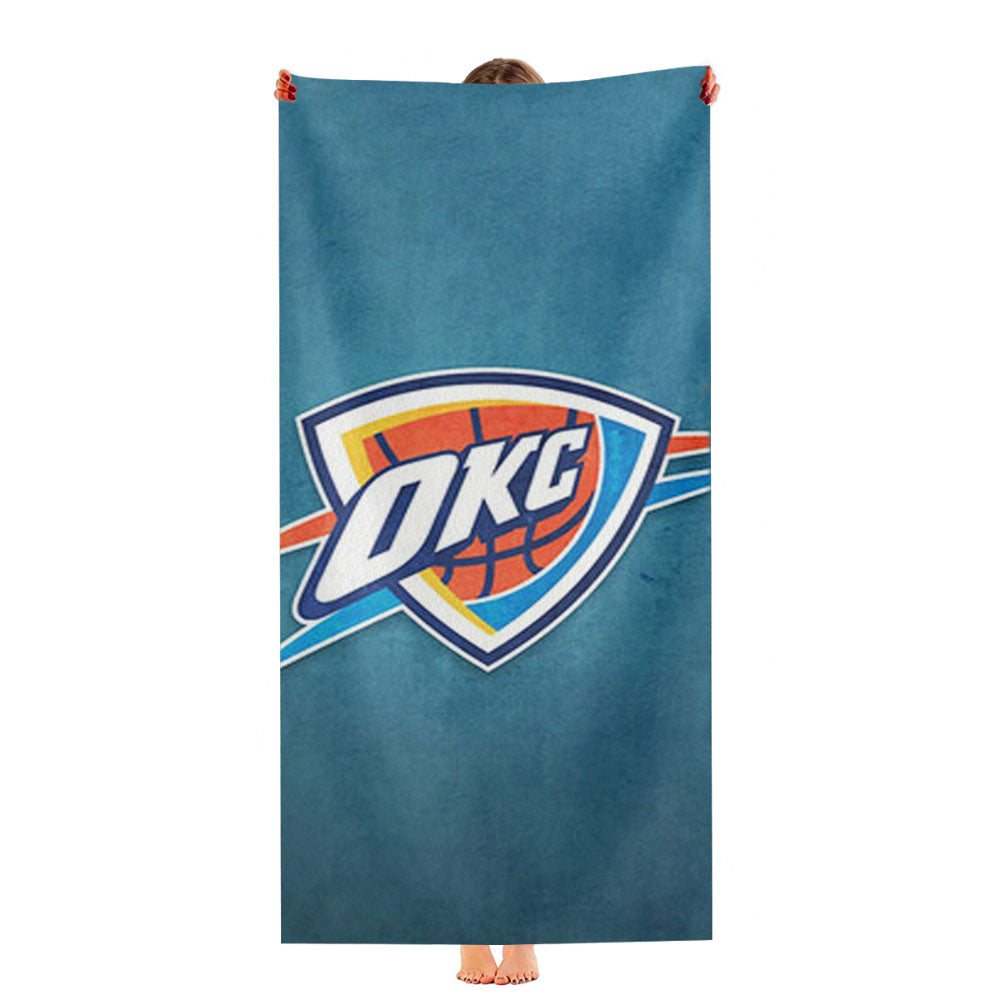 The Oklahoma City Thunder Ultra-Soft Luxury Bathroom Towels