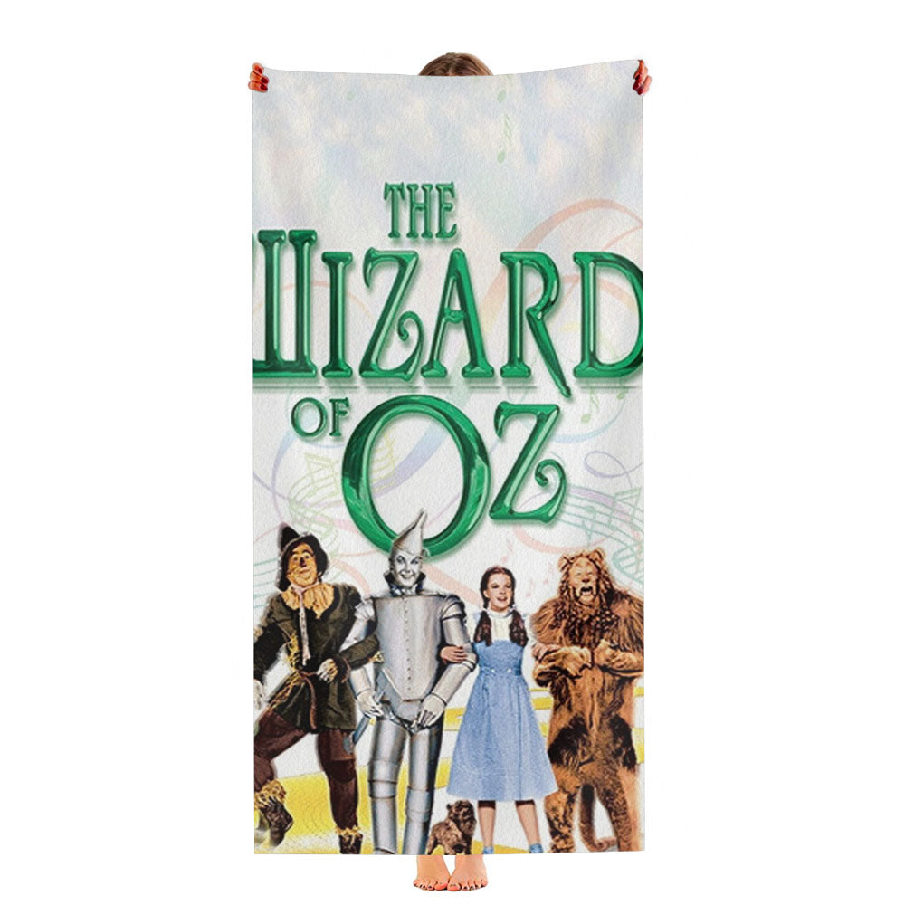 The Wizard Of Oz 1 Ultra-Soft Luxury Bathroom Towels