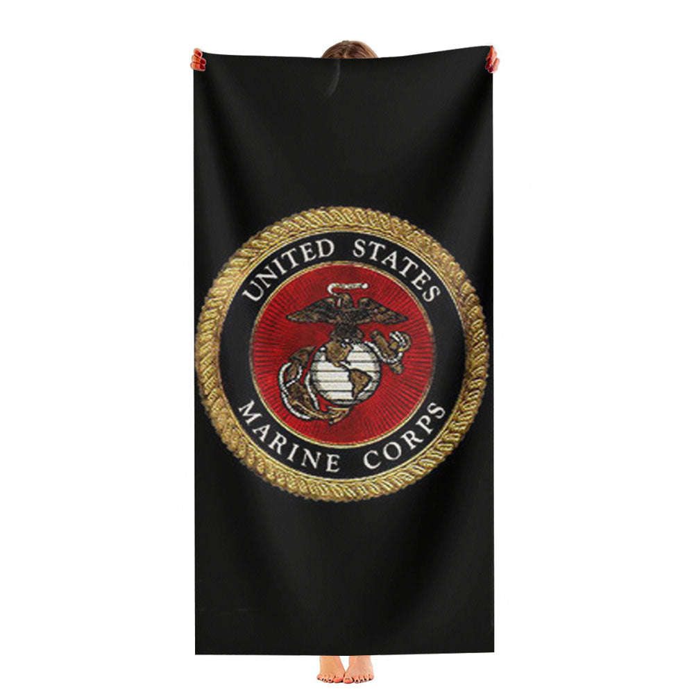 United States Marine Corps Ultra-Soft Luxury Bathroom Towels