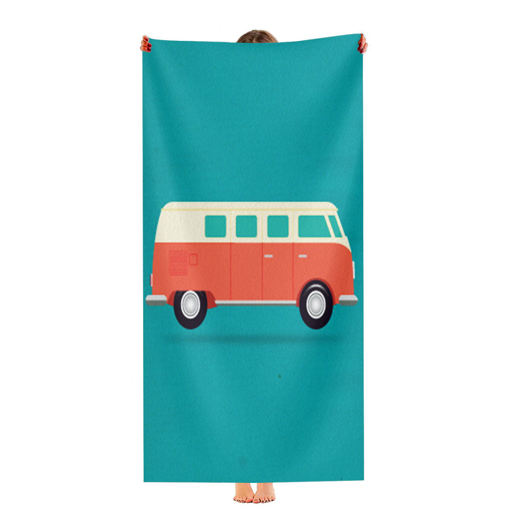 Vw Camper Ultra-Soft Luxury Bathroom Towels