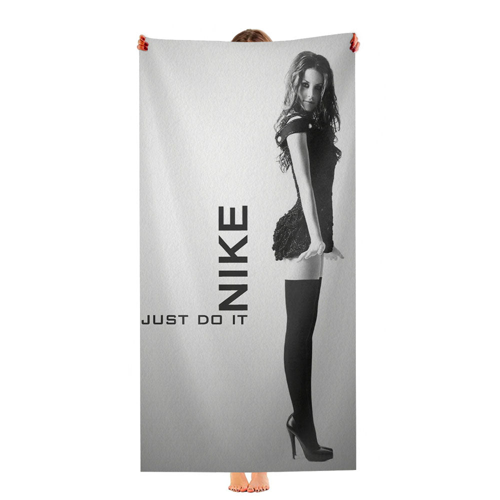 Women Nike Just Do It Ultra-Soft Luxury Bathroom Towels