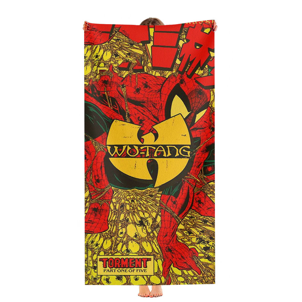 Wu-Tang Clan Spiderman Ultra-Soft Luxury Bathroom Towels
