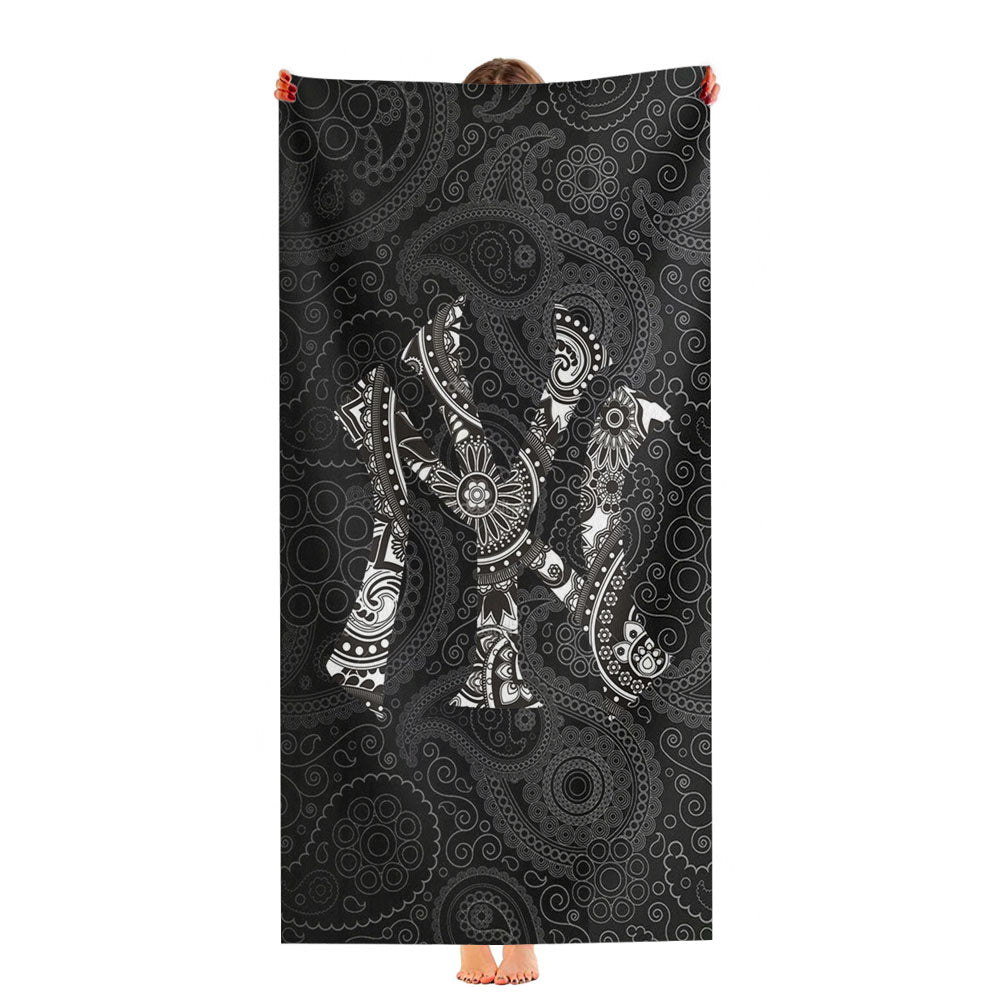 Yankees Newyork Bandana Pattern Protector Ultra-Soft Luxury Bathroom Towels