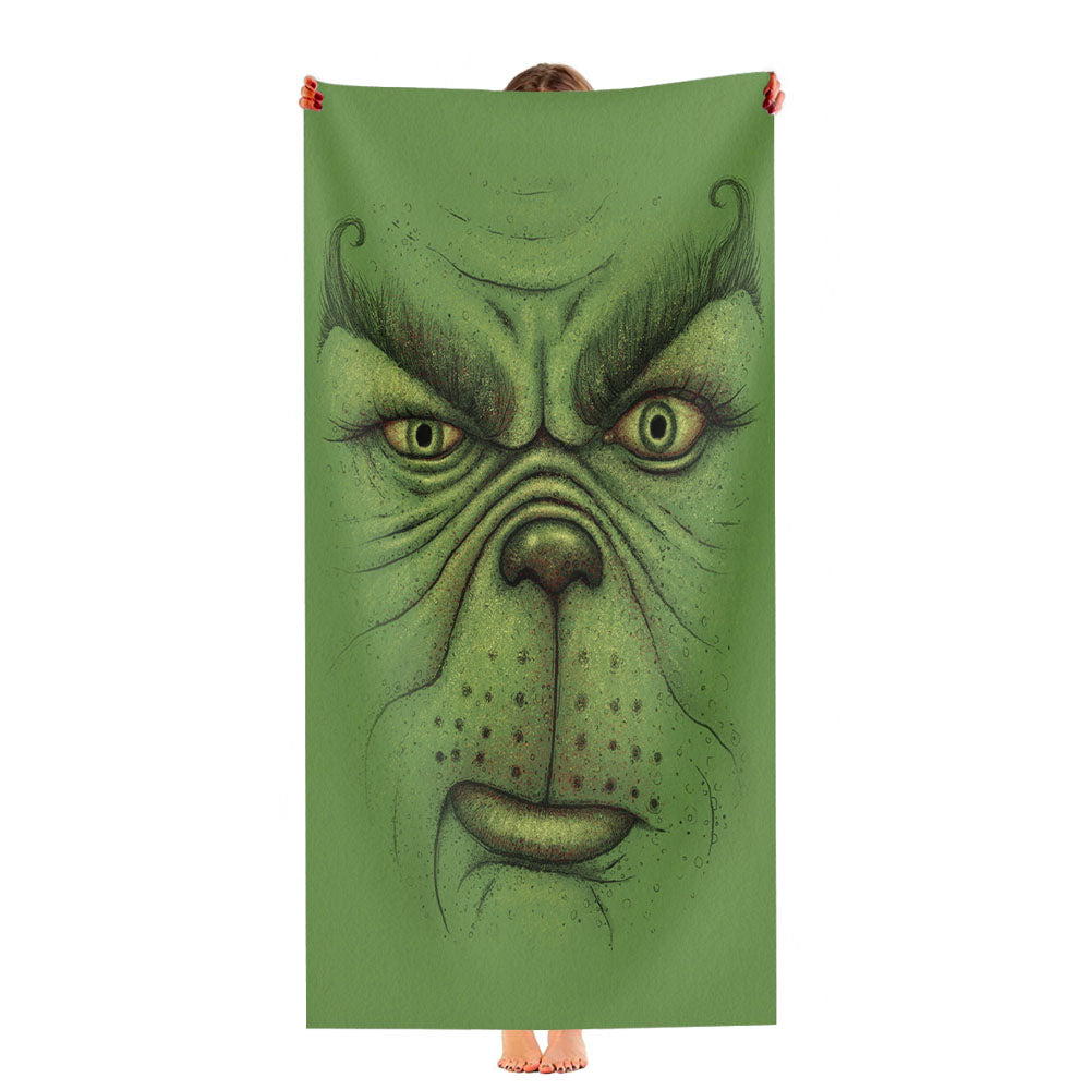 A Green Christmas Ultra-Soft Luxury Bathroom Towels